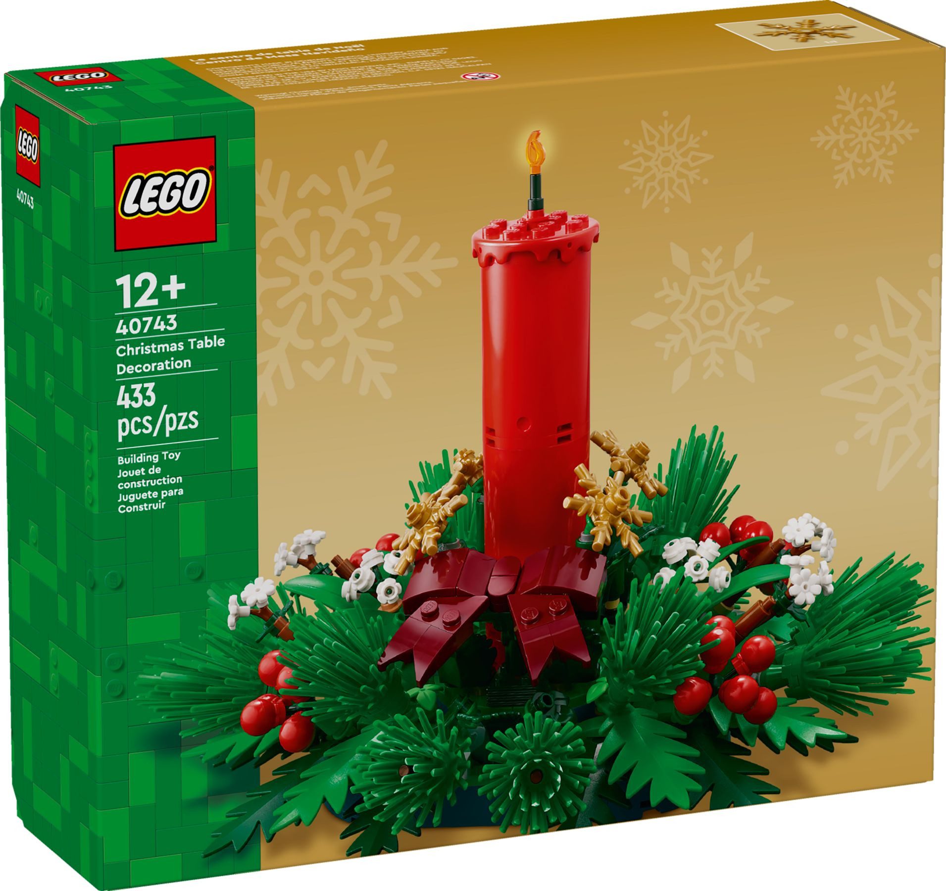 LEGO® 40743 Weihnachtsgesteck Konstruktionsspielsteine