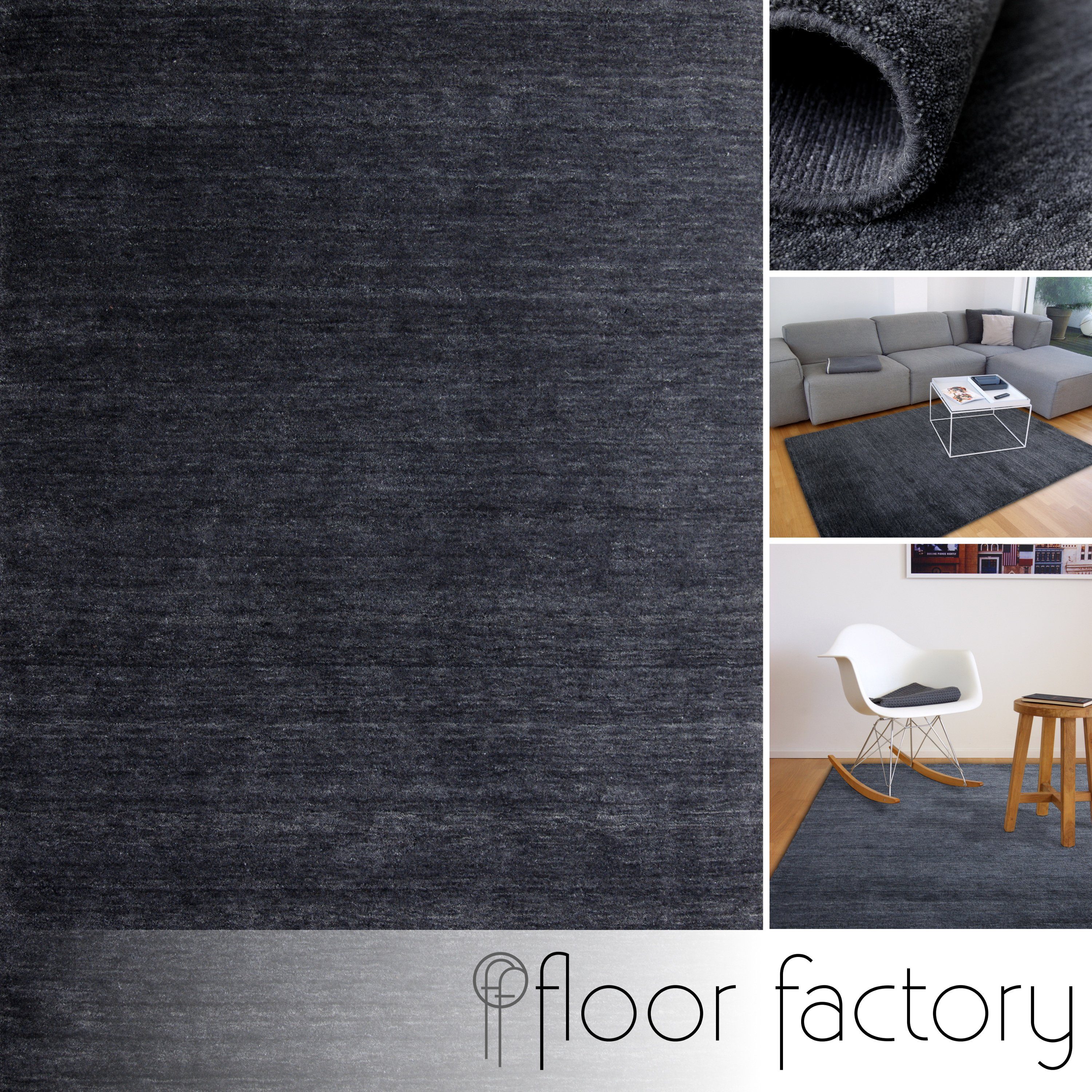 floor factory Wollteppich Gabbeh Teppich Karma, günstig online kaufen