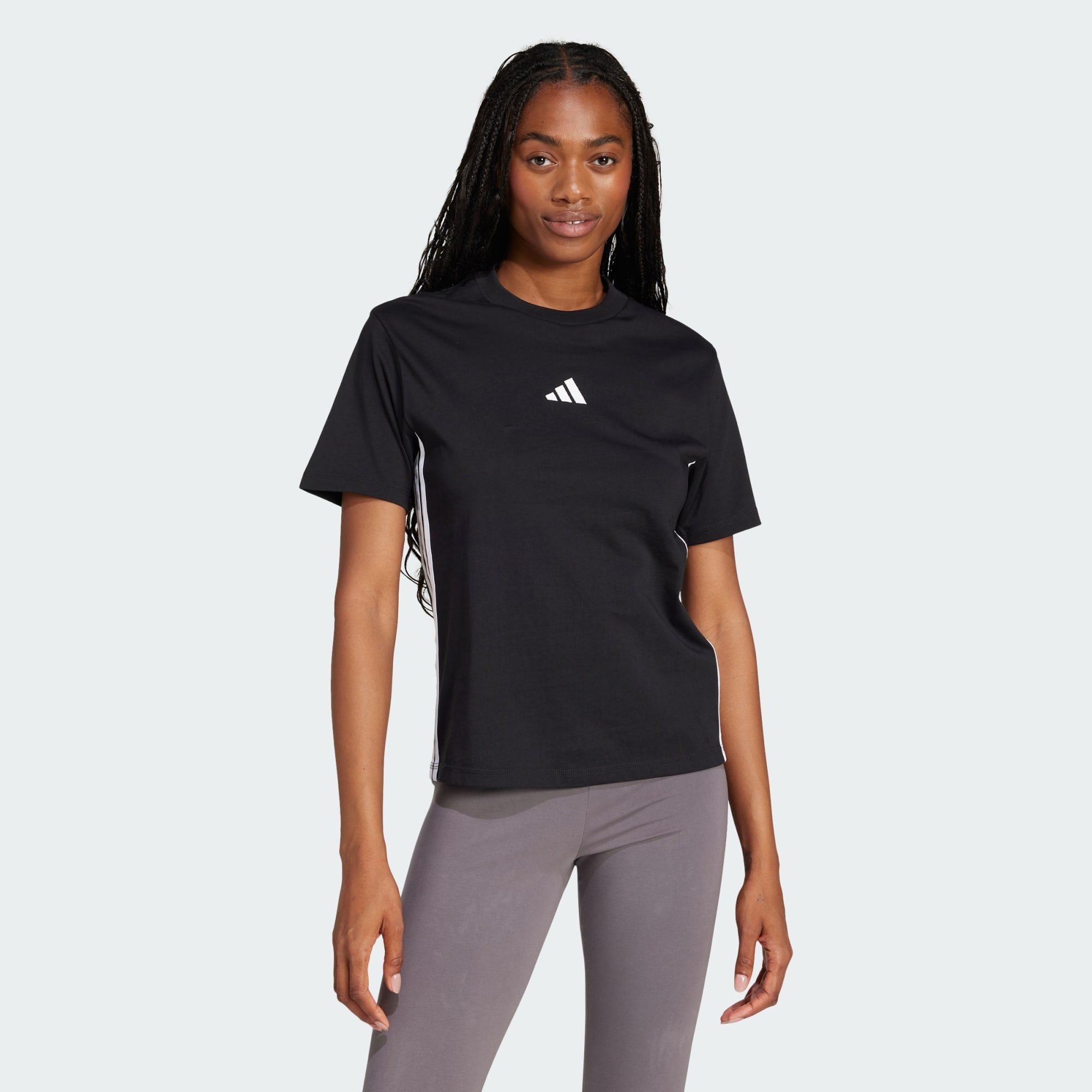 adidas Sportswear Longsleeve ESSENTIALS 3-STREIFEN COTTON T-SHIRT (1-tlg) günstig online kaufen