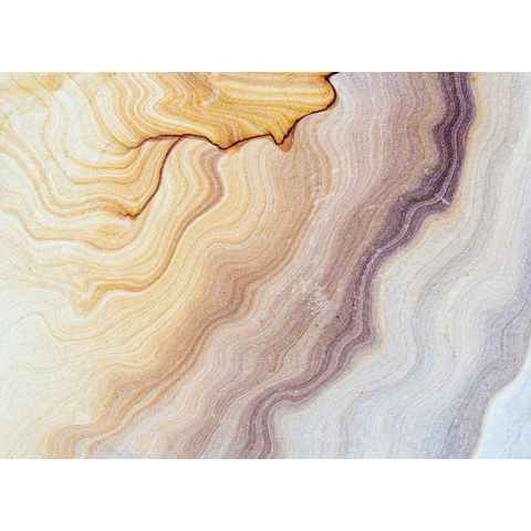 living walls Fototapete Designwalls Marble Waves, glatt, (5 St), Vlies, Wand, Schräge, Decke