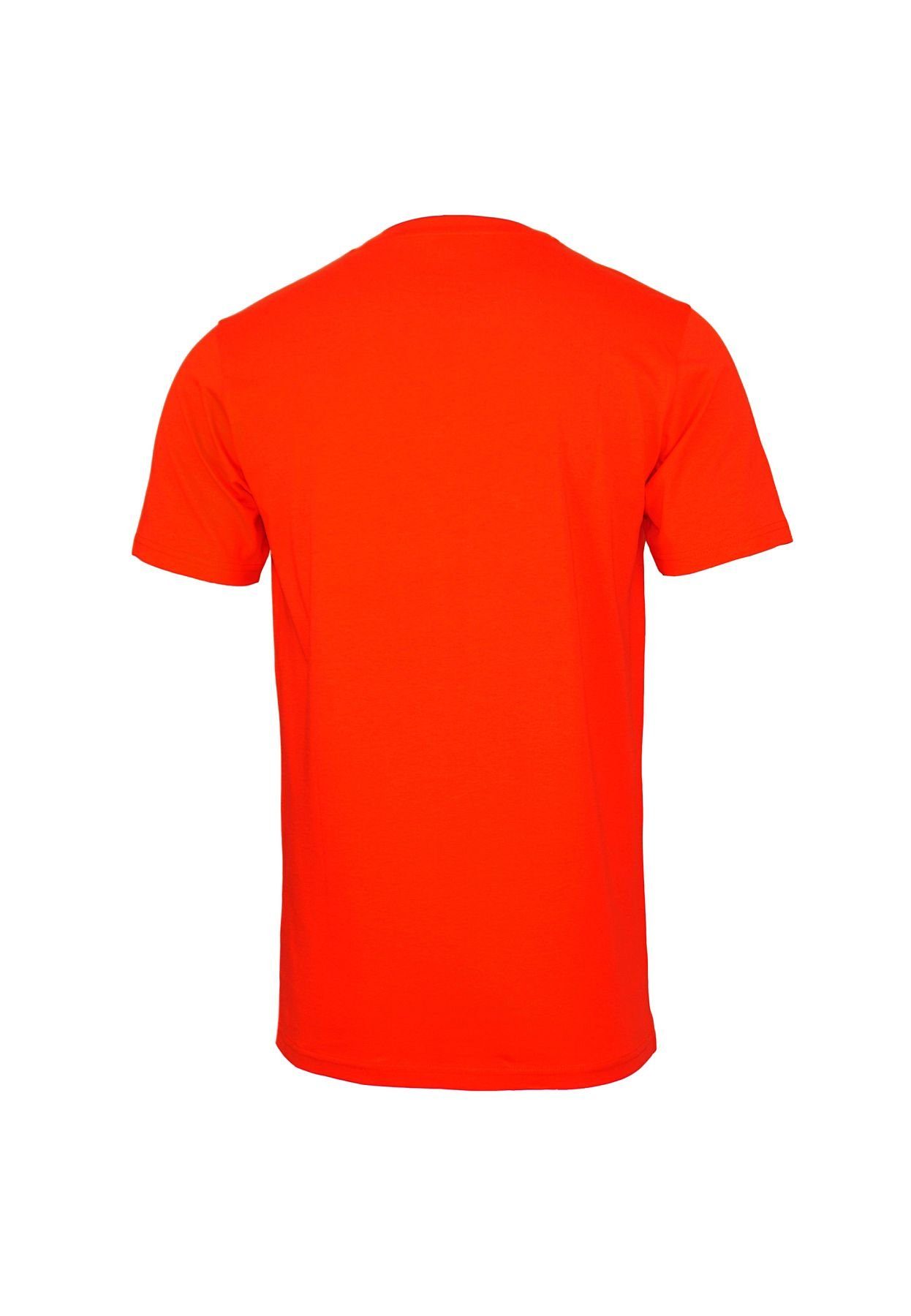 Shortsleeve Harvey (1-tlg) Polo Rundhals Club Miller HRM T-Shirt T-Shirt rot