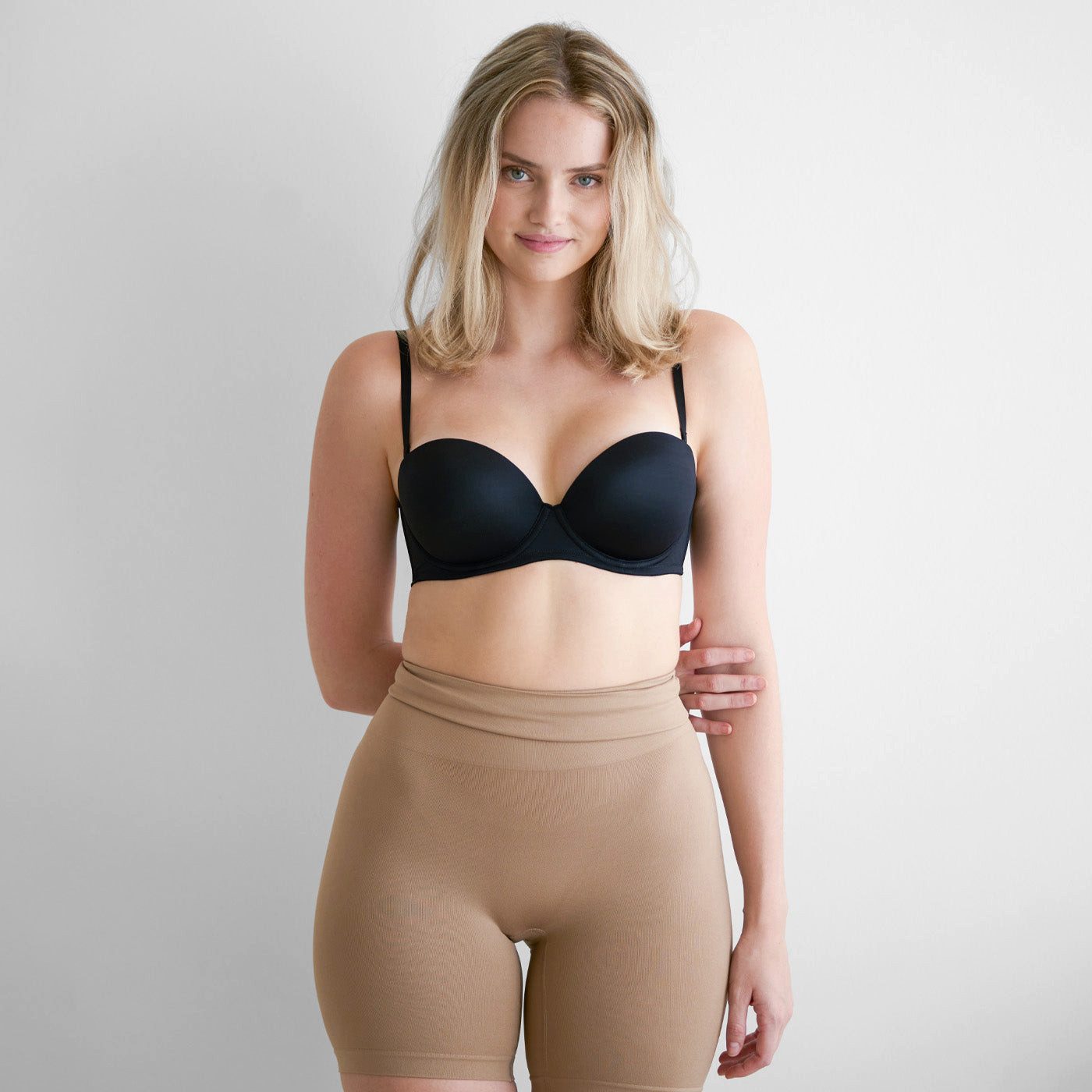 Creamy Fabrics Soft-BH Ultra Push-Up BH-Schwarz-85D (1-tlg) günstig online kaufen