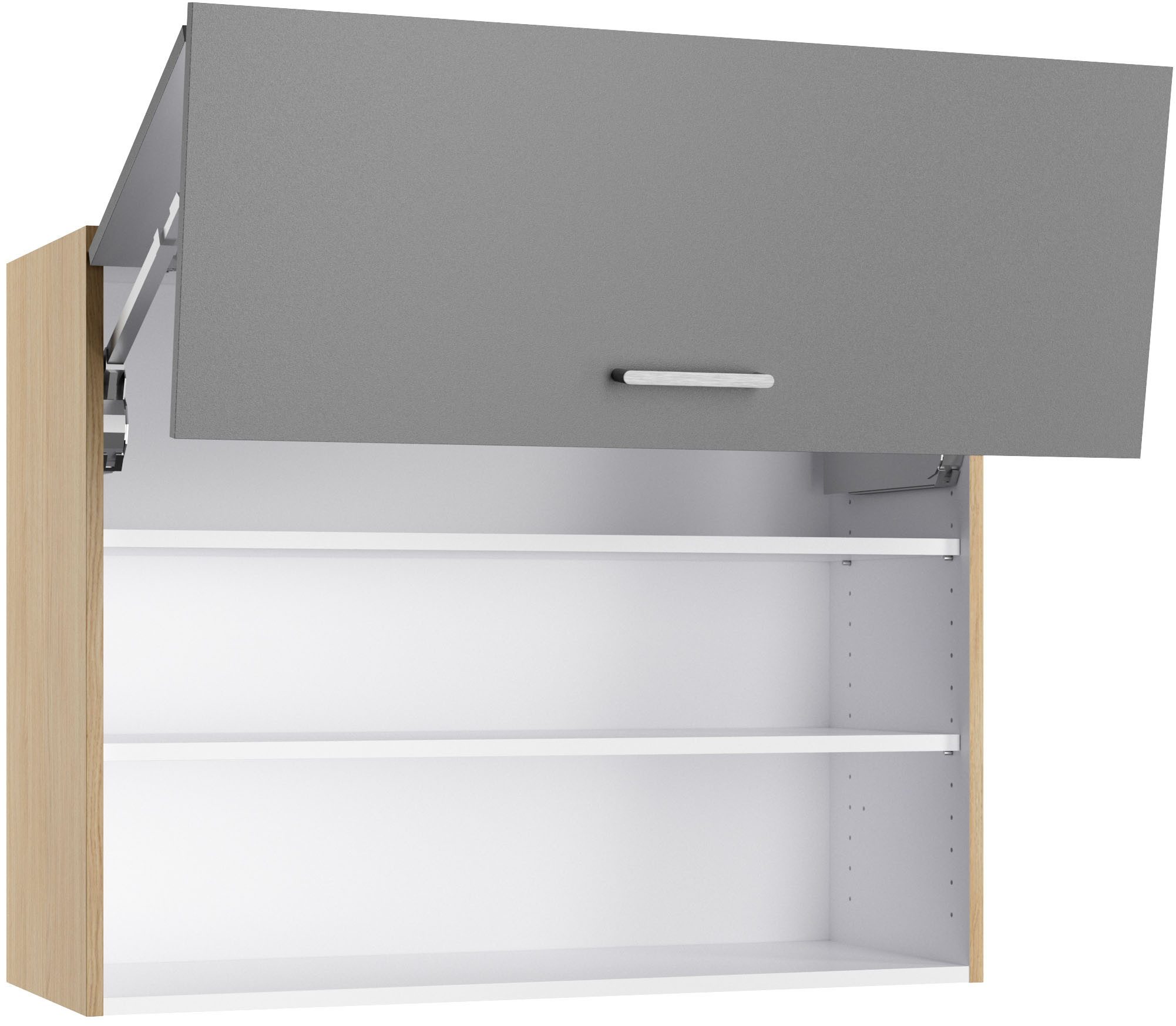 KOCHSTATION Faltlifthängeschrank KS-Lucy Breite 90 cm, Höhe 70,4 cm, mit 1 Faltlifttür, 2 Einlegeböden
