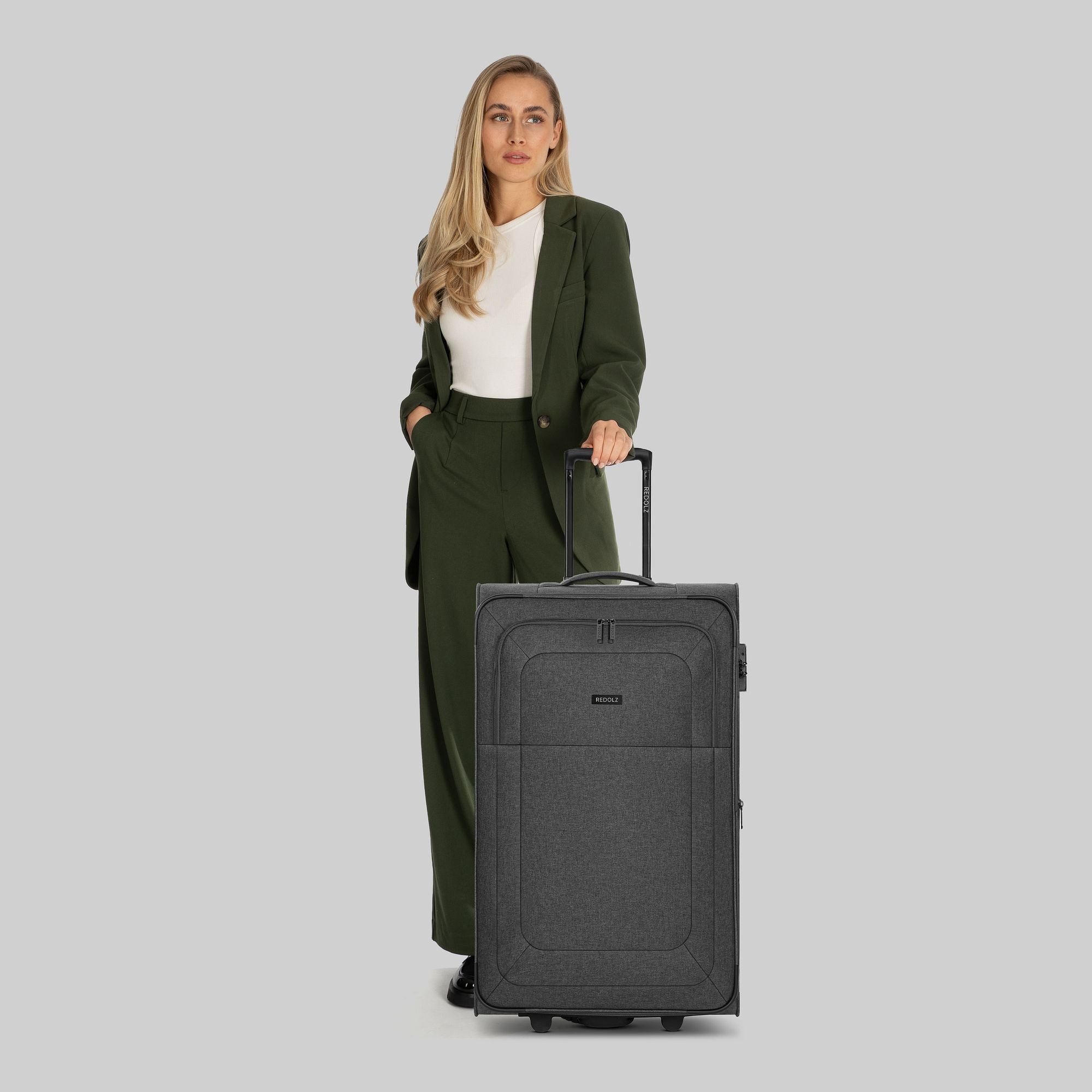 Redolz Weichgepäck-Trolley Essentials 12, 2 Rollen, Polyester