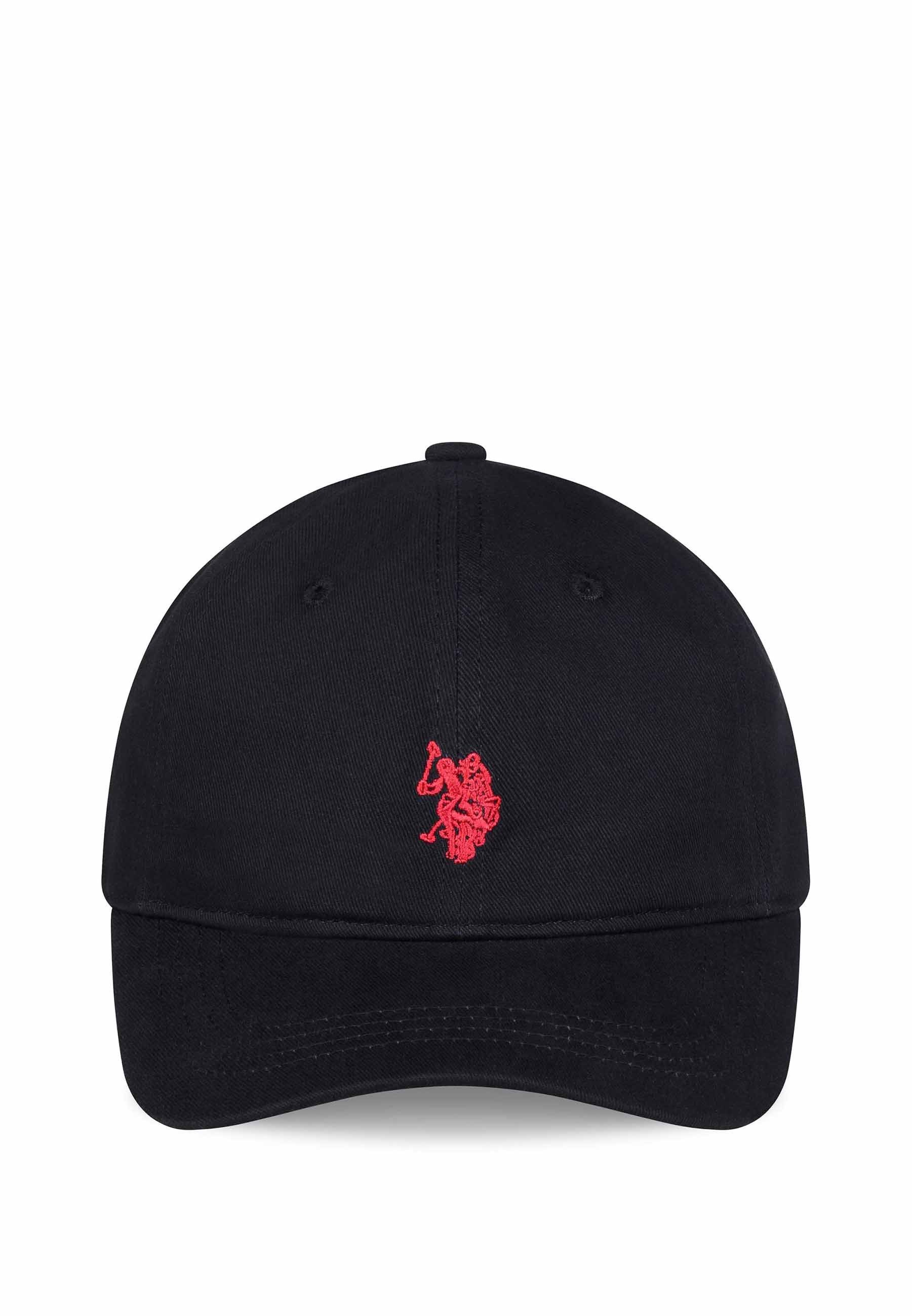 U.S. Polo Assn. Baseball Cap Baseball Cap USHenryy – Unisex Cap mit weicher Frontpartie 100 % Baumwolle mit kontrastfarbener Logo-Stickerei