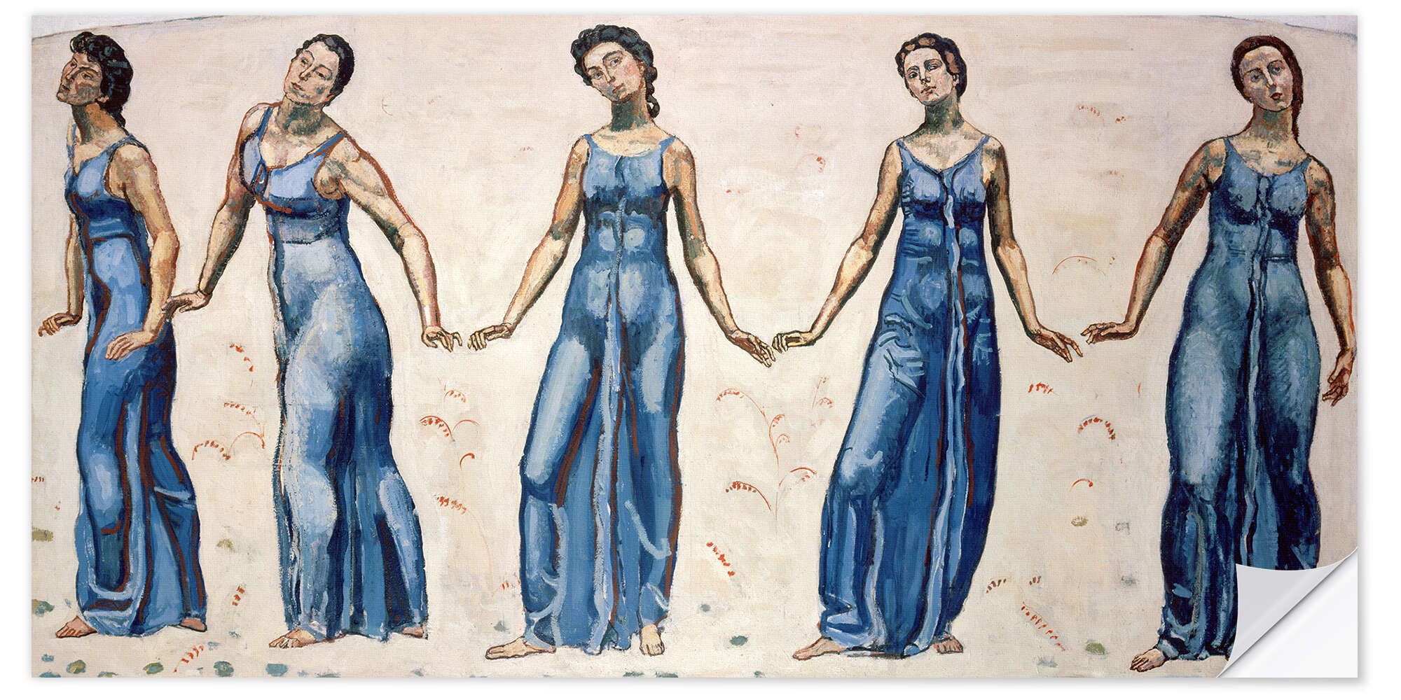 Wandfolie Ferdinand Hodler