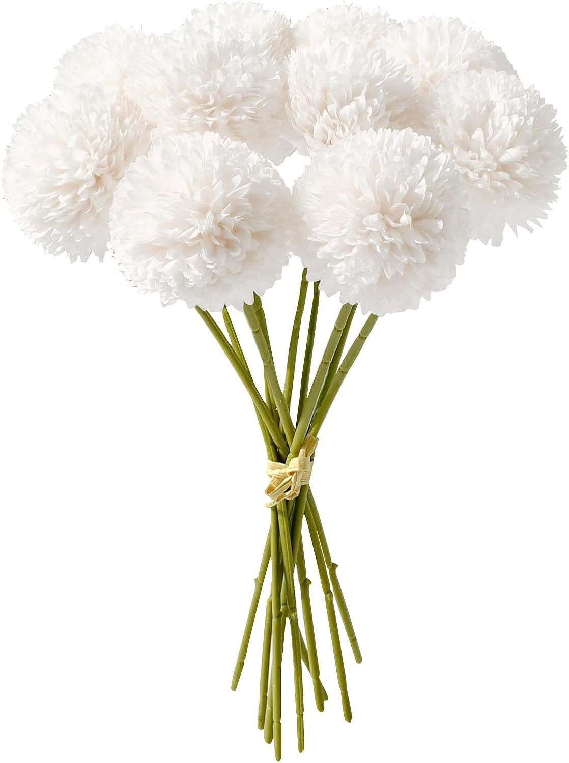 Kunstblumenstrauß 12 Stück Künstliche Hortensie Blumen günstig online kaufen
