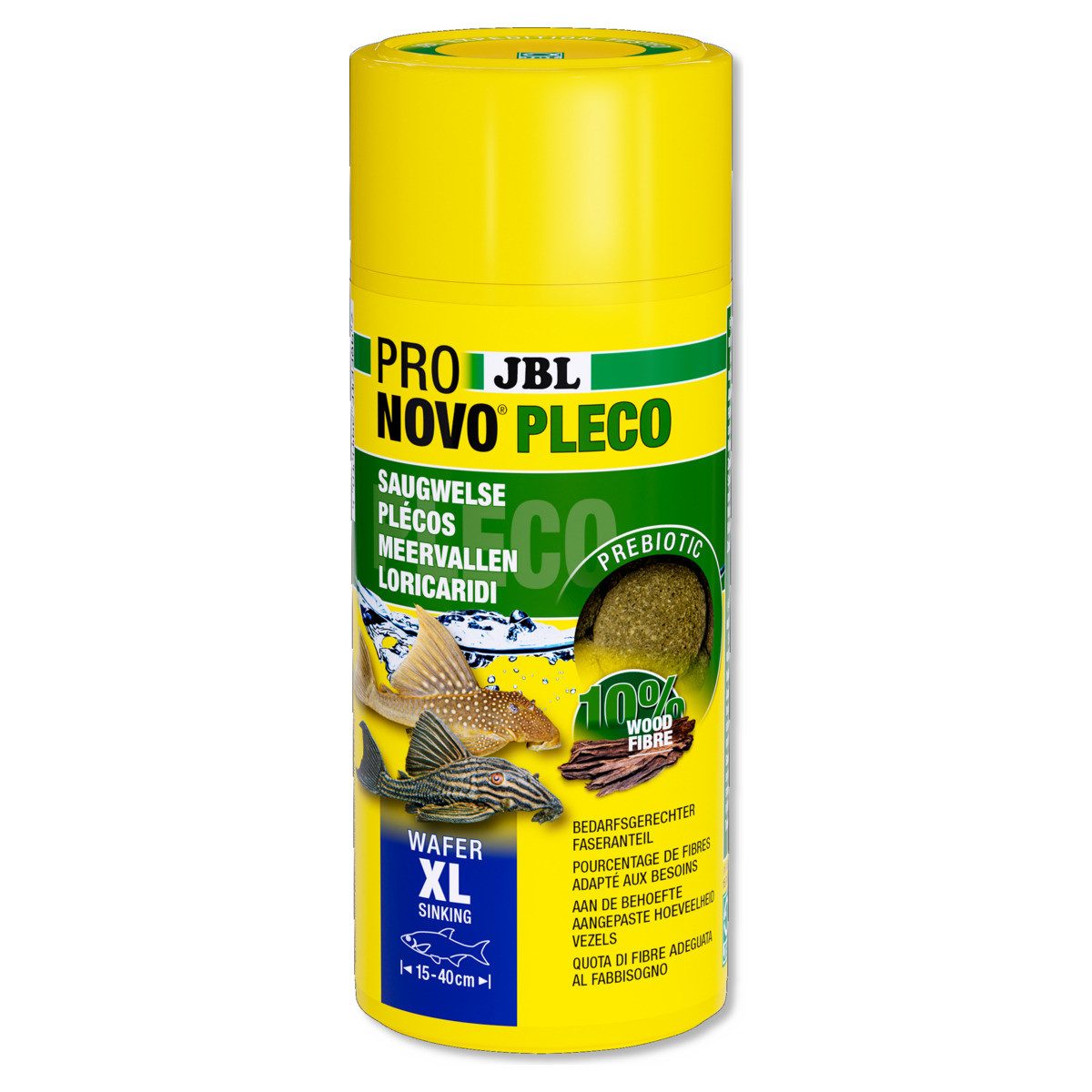 JBL GmbH & Co. KG PRONOVO PLECO WAFER XL, Trockenfutter für: Fische