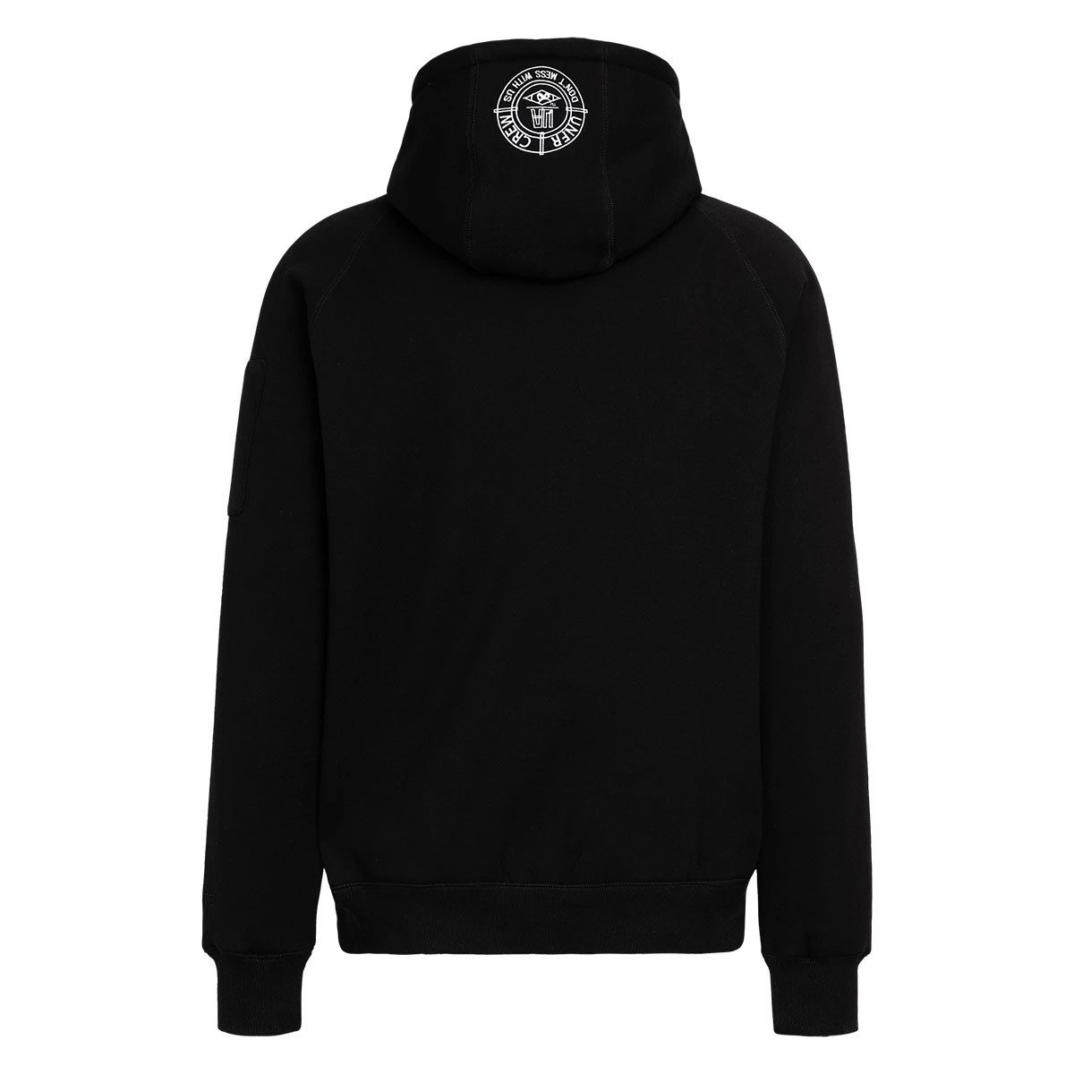 Unfair Athletics Kapuzenpullover Ninja integrierte Maske mit Reißverschluss günstig online kaufen