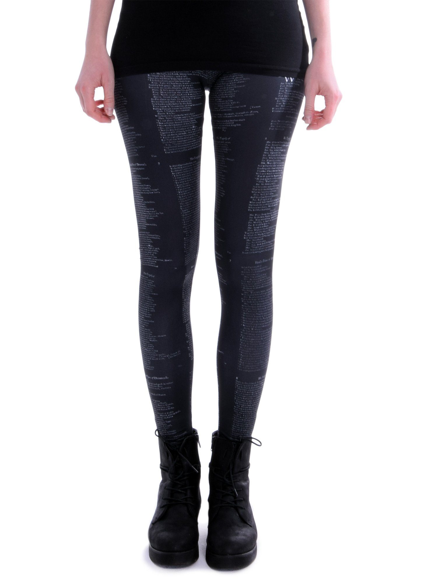 cosey Leggings Bunte Leggings mit auffälligem Motivdruck, 2 Größen (XS–S & günstig online kaufen