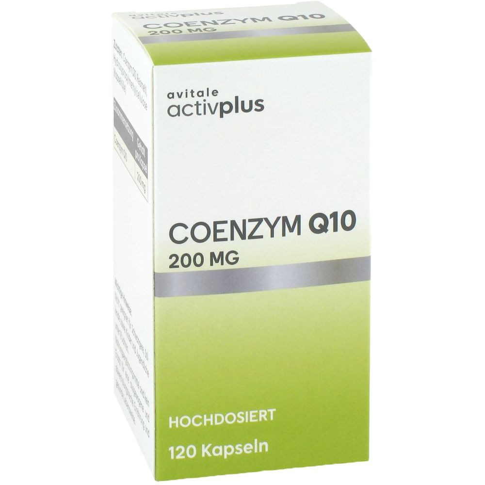 Avitale GmbH ACTIVPLUS Coenzym Q10 200 mg Kapseln Kapseln, 45.72 g