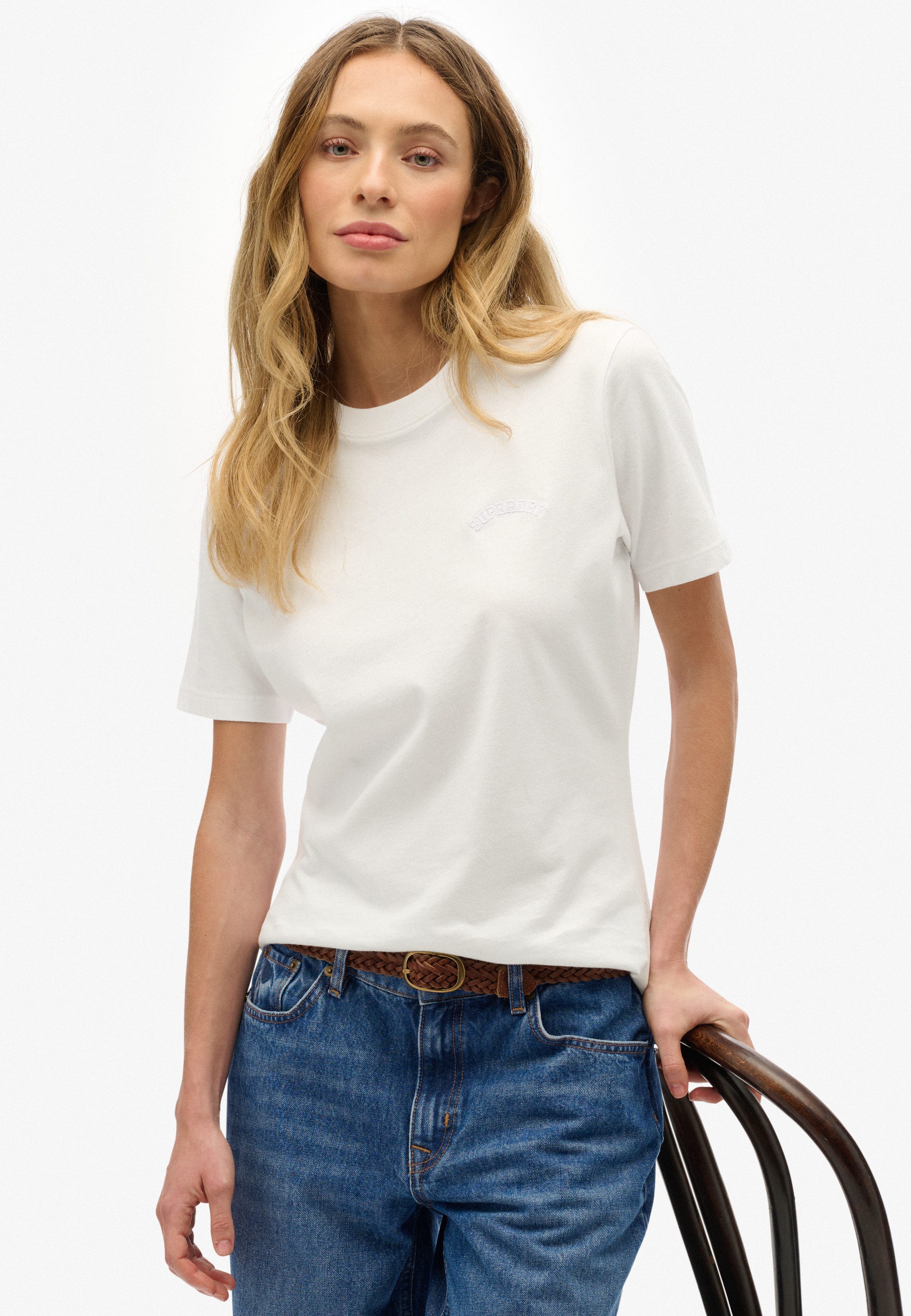 Superdry T-Shirt ESSENTIAL LOGO EMB TEE günstig online kaufen