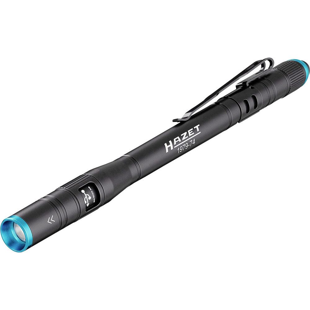 HAZET Taschenlampe Hazet LED Penlight akkubetrieben, über USB, batteriebetrieben 500 lm