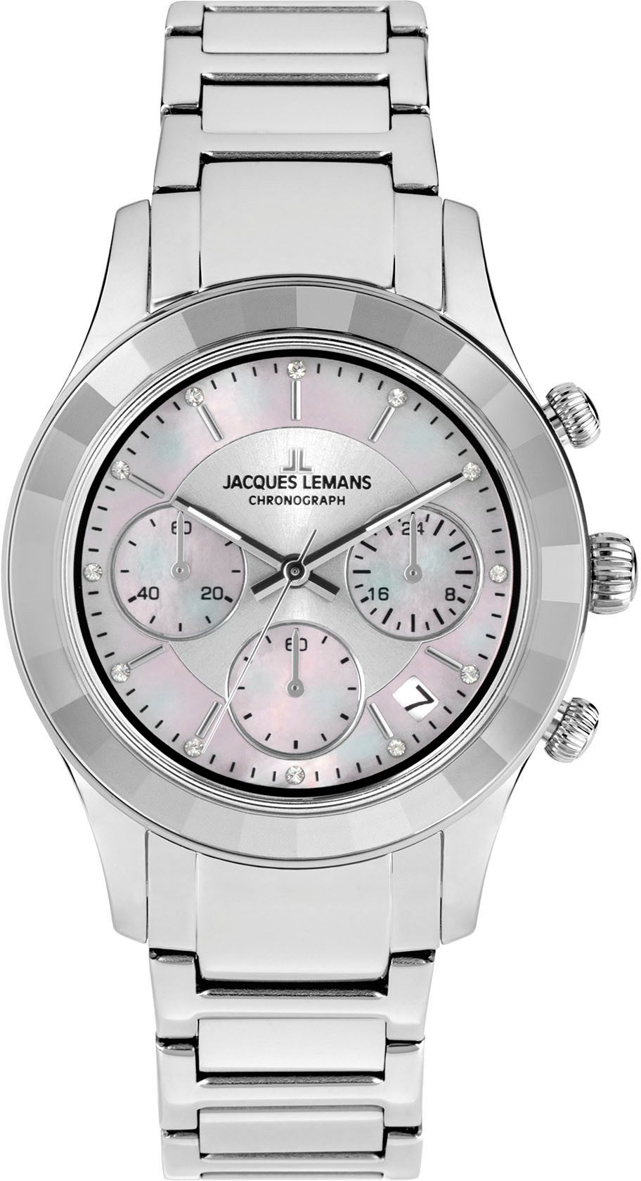 Jacques Lemans Chronograph Venice 1-2151F, Armbanduhr, günstig online kaufen