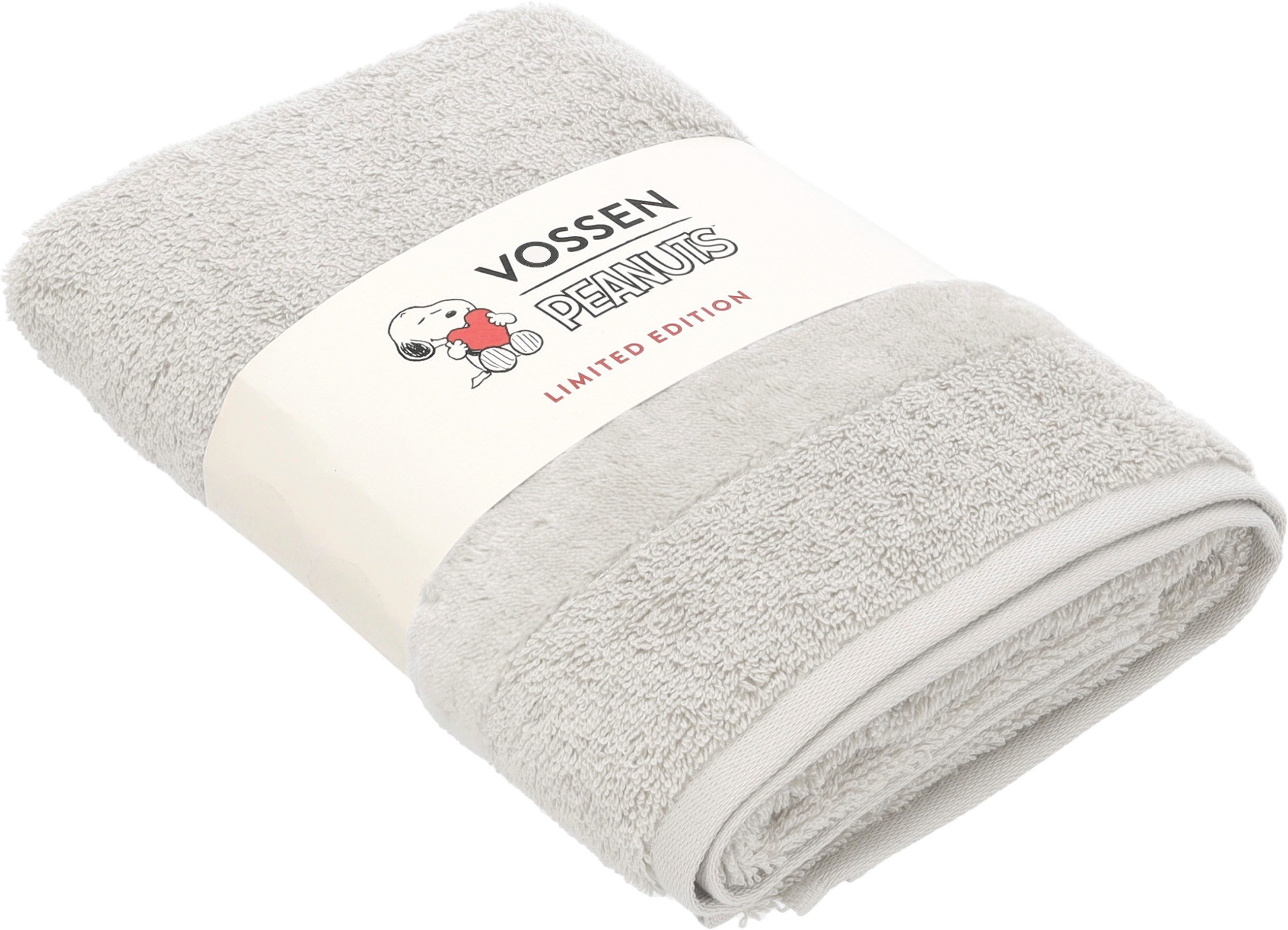 Vossen Handtuch SLEEPY SNOOPY, Velours (1-St), mit Veloursbordüren und Snoopy Stick
