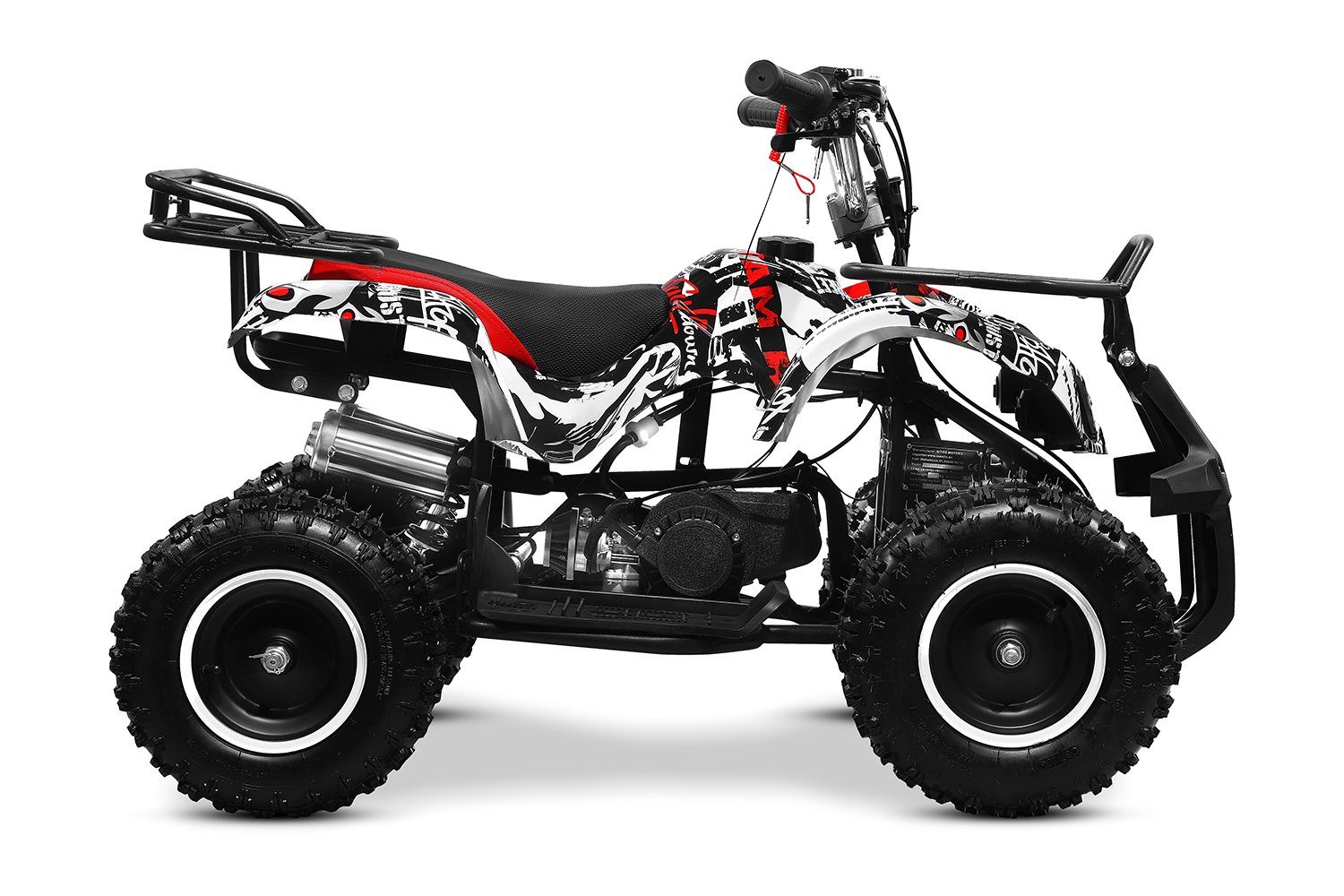 Miniquad ATV, Orange Kinderquad Quad 6" 49cc 49,00 Quad Kinder mini ccm Motors Torino Nitro