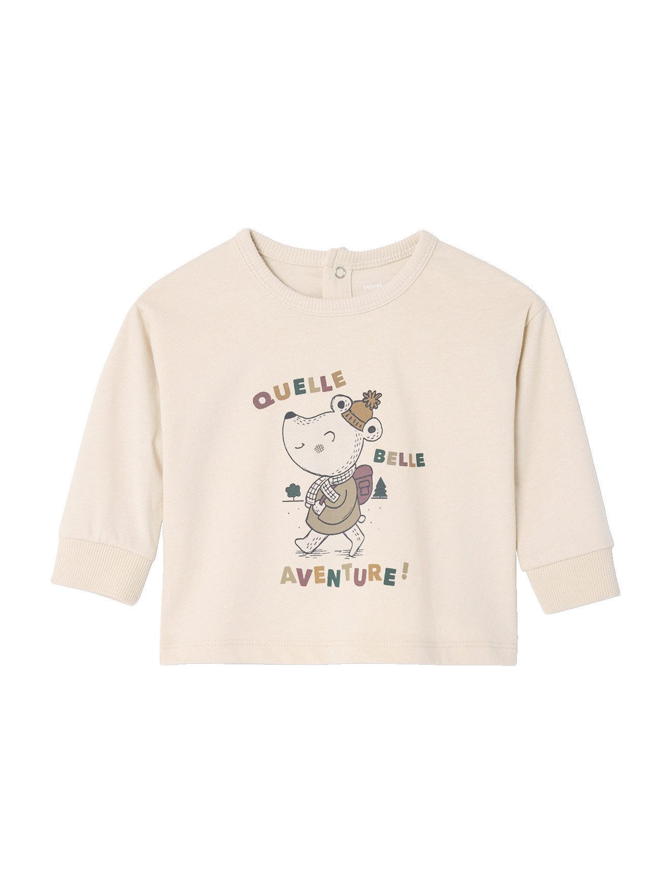 Langarmshirt Baby Shirt mit Maus-Print
