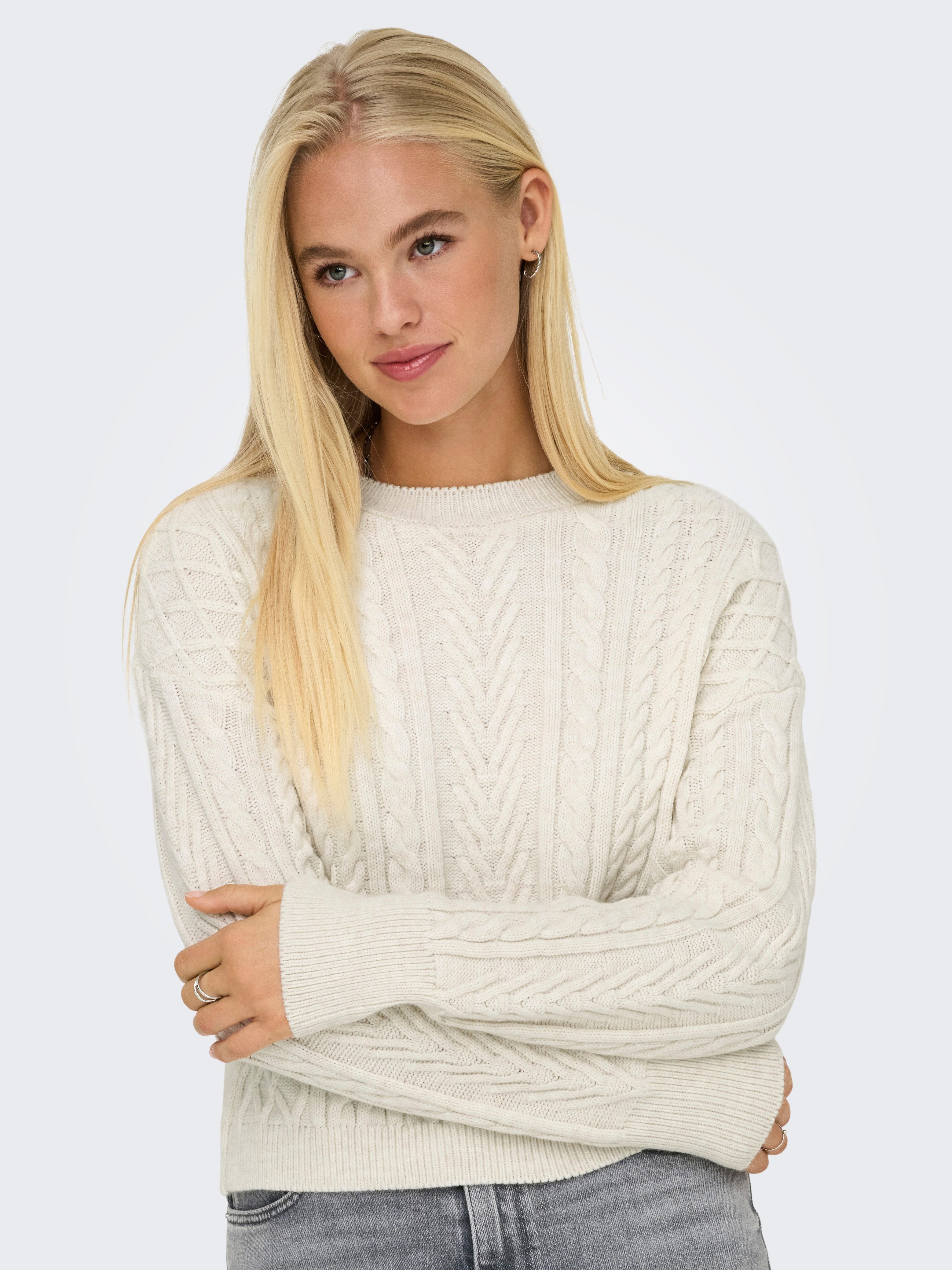 ONLY Strickpullover ONLSOFIE LS CABEL PULLOVER EX KNT günstig online kaufen