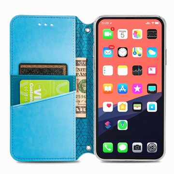 König Design Handyhülle Apple iPhone 13 Pro Max, Schutzhülle Schutztasche Case Cover Etuis Wallet Klapptasche Bookstyle