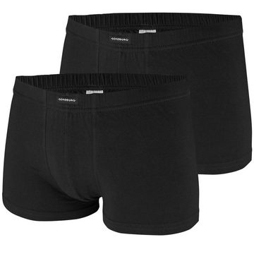 GÖTZBURG Boxershorts Basic (Mehrpack, 4-St., 4 Stück) Komfortbündchen, weich, anschmiegsam, formbeständig im 4er Pack