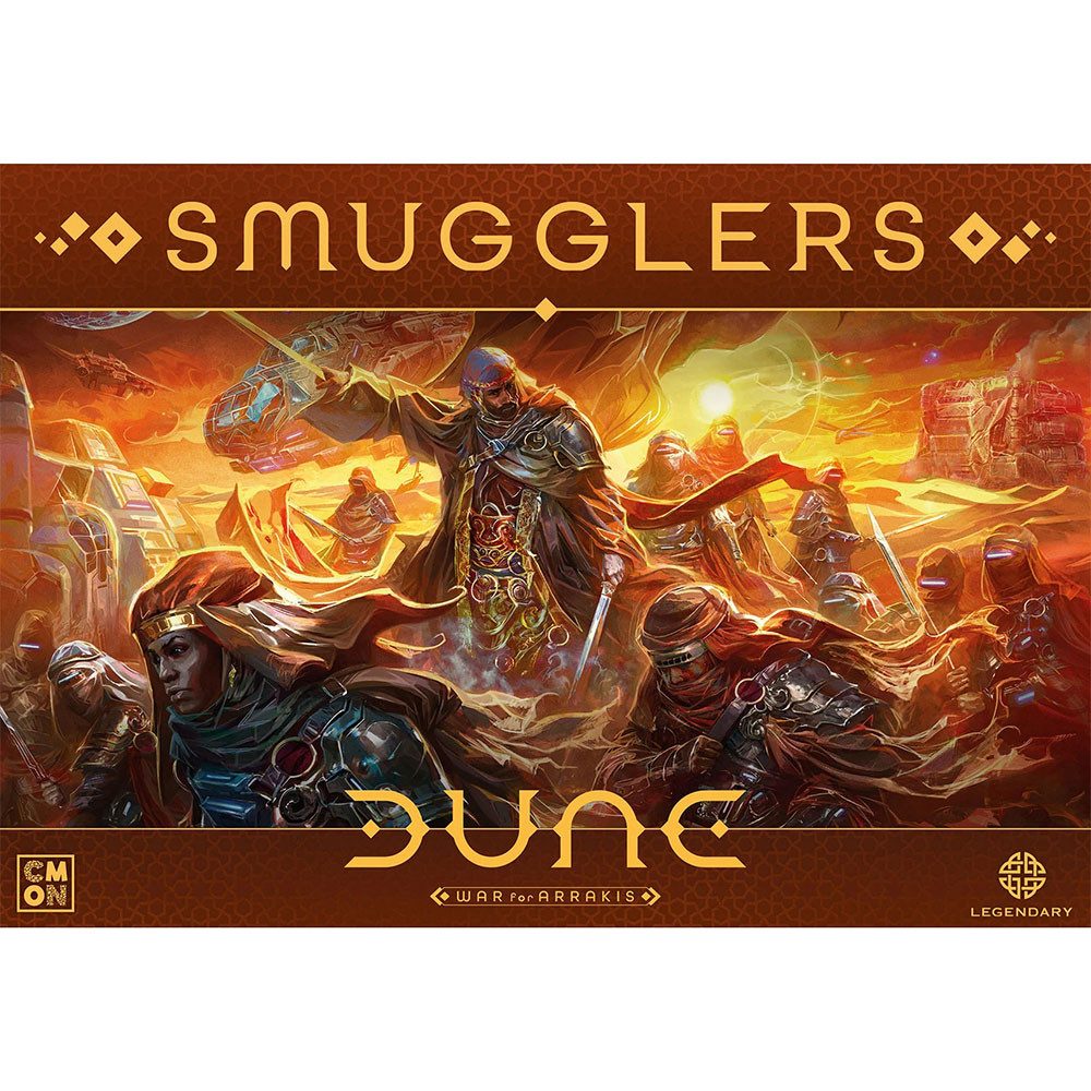 Asmodee Spiel Dune Krieg um Arrakis Smugglers (DE/FR) - Erweiterung Brettspiel, Dune Krieg um Arrakis - Dessert War