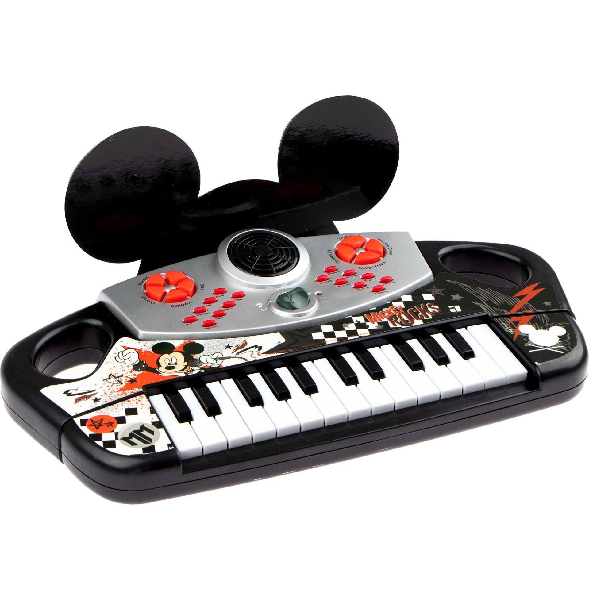 Disney Mickey Mouse Spielzeug-Musikinstrument Keyboard Instrument Musikalis günstig online kaufen