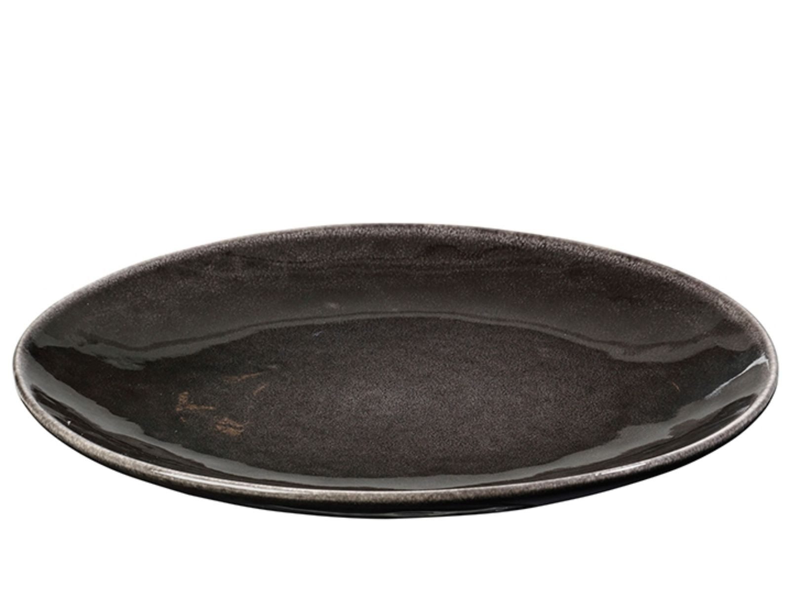 Broste Copenhagen Тарелка обеденная NORDIC COAL Gourmetteller 31 cm, Nordic Coal Großer Тарелка обеденная