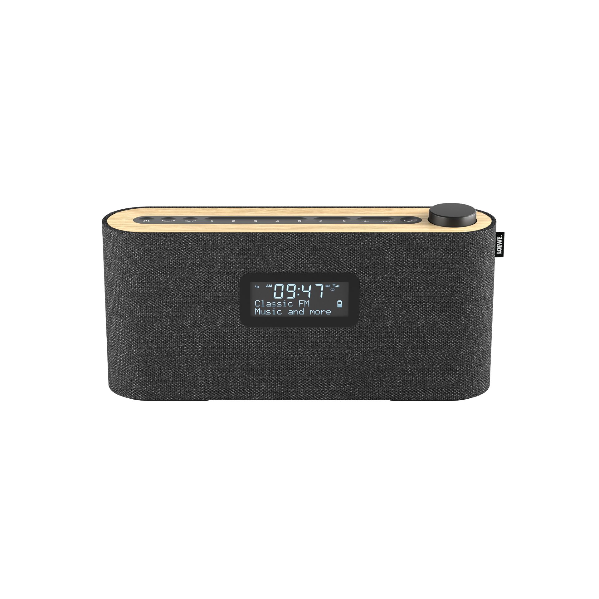 Loewe Loewe radio.frequency. Uhren Radio (Bluetooth, 28 W, Entwickelt in Deutschland)