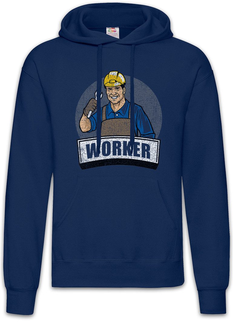 Hoodie Worker III Herren Hoodie Handwerk Handwerker Heimwerker Hausmeister
