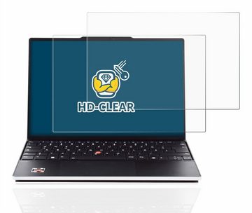 BROTECT Schutzfolie für Lenovo ThinkPad Z13 Non-Touch (1. Gen), Displayschutzfolie, 2 Stück, Folie klar