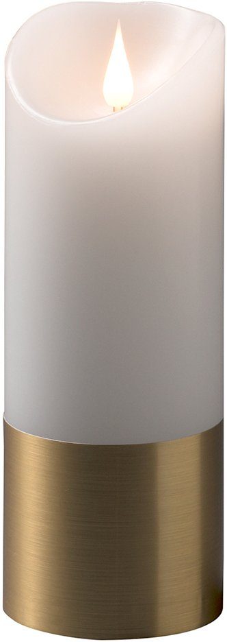 KONSTSMIDE LED-Kerze Weihnachtsdeko (1-tlg), LED Echtwachskerze, weiß, mit günstig online kaufen