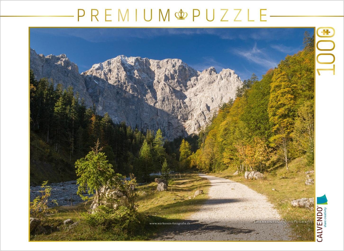 Puzzle CALVENDO Puzzle Grubenkarspitze 1000 Teile Lege-Größe 64 x 48 cm Foto-Puzzle Bild von Karl H. Warkentin