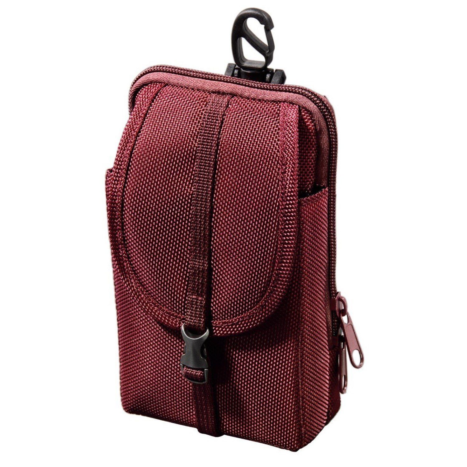 Hama Konsolen-Tasche Travel Tasche Schutz-Hülle Case Etui Rot, Case für Nintendo New 2DS XL, New 3DS XL, 3DS XL, DSi XL, etc. Konsole
