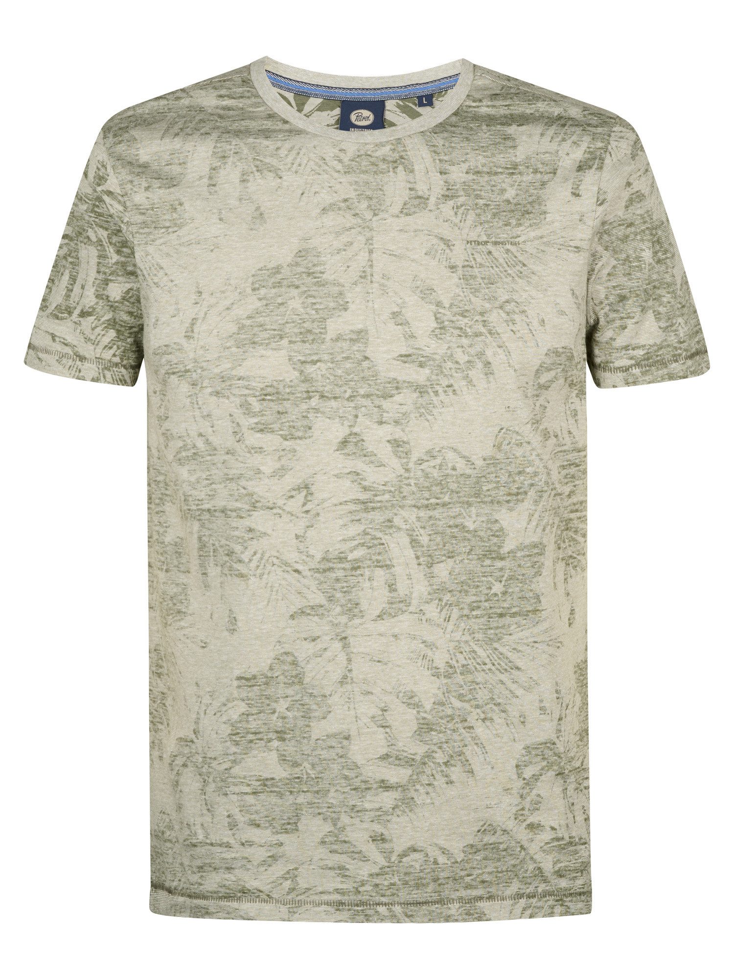 T-Shirt - Kurzarmshirt mit All-Over Print - T-shirt Herren