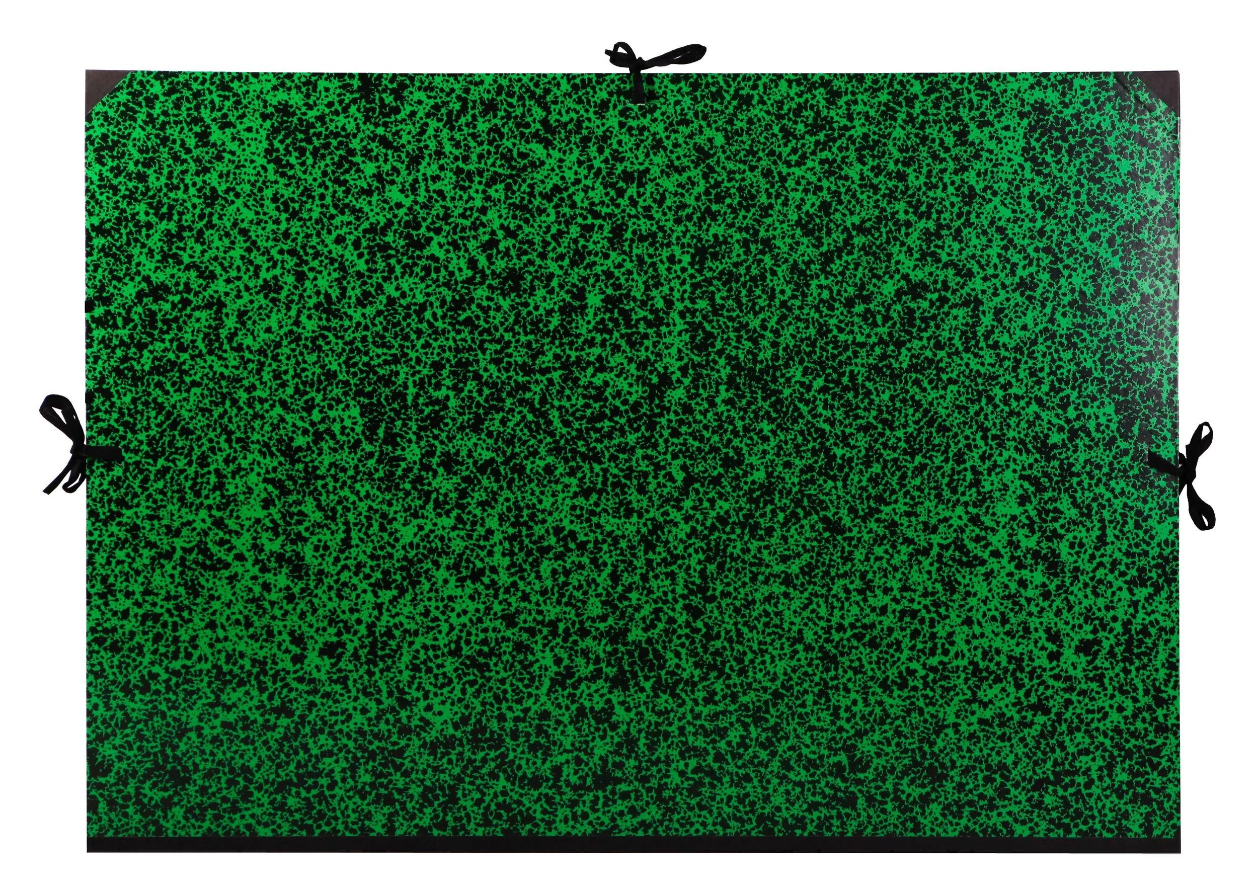 Schreibmappe 5x Zeichenmappe innen: 60x85cm, außen: 67x94cm Grün 33200C