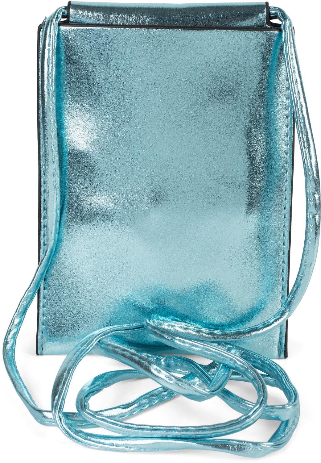 styleBREAKER Smartphonetasche Handy Umhängetasche Metallic (1-tlg)