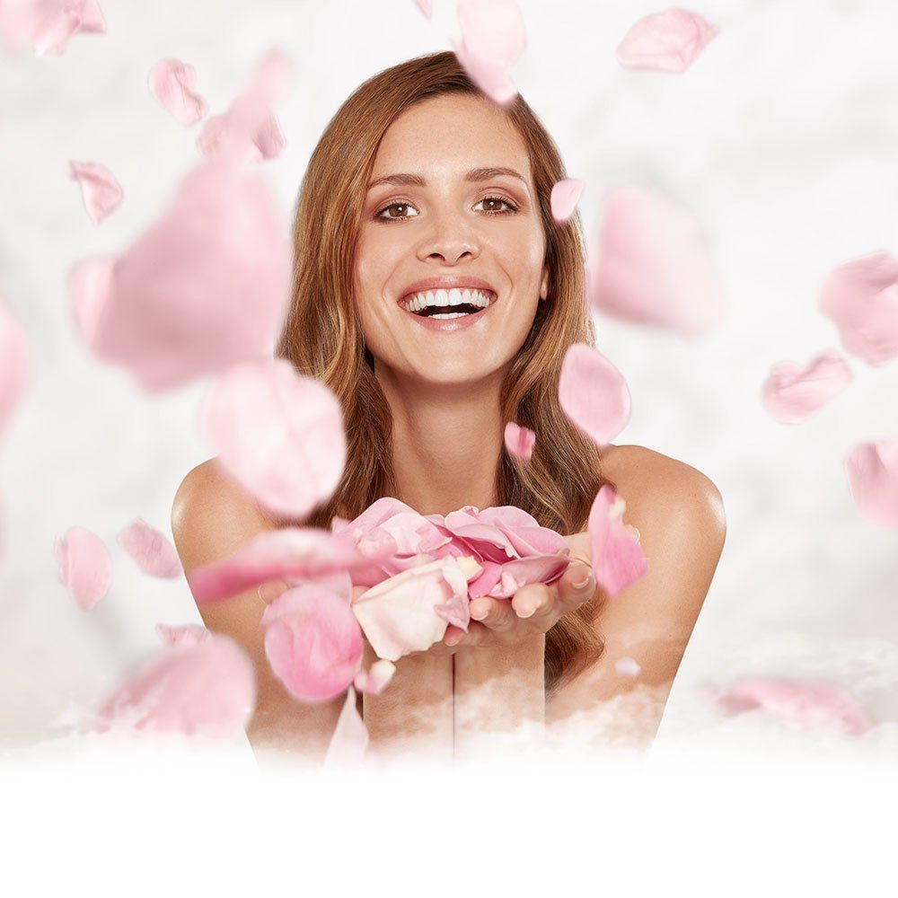VANDINI Flüssigseife Hydro Flüssigseife Spender mit Magnolienblüte Duft vegan, 900ml, 3-tlg.