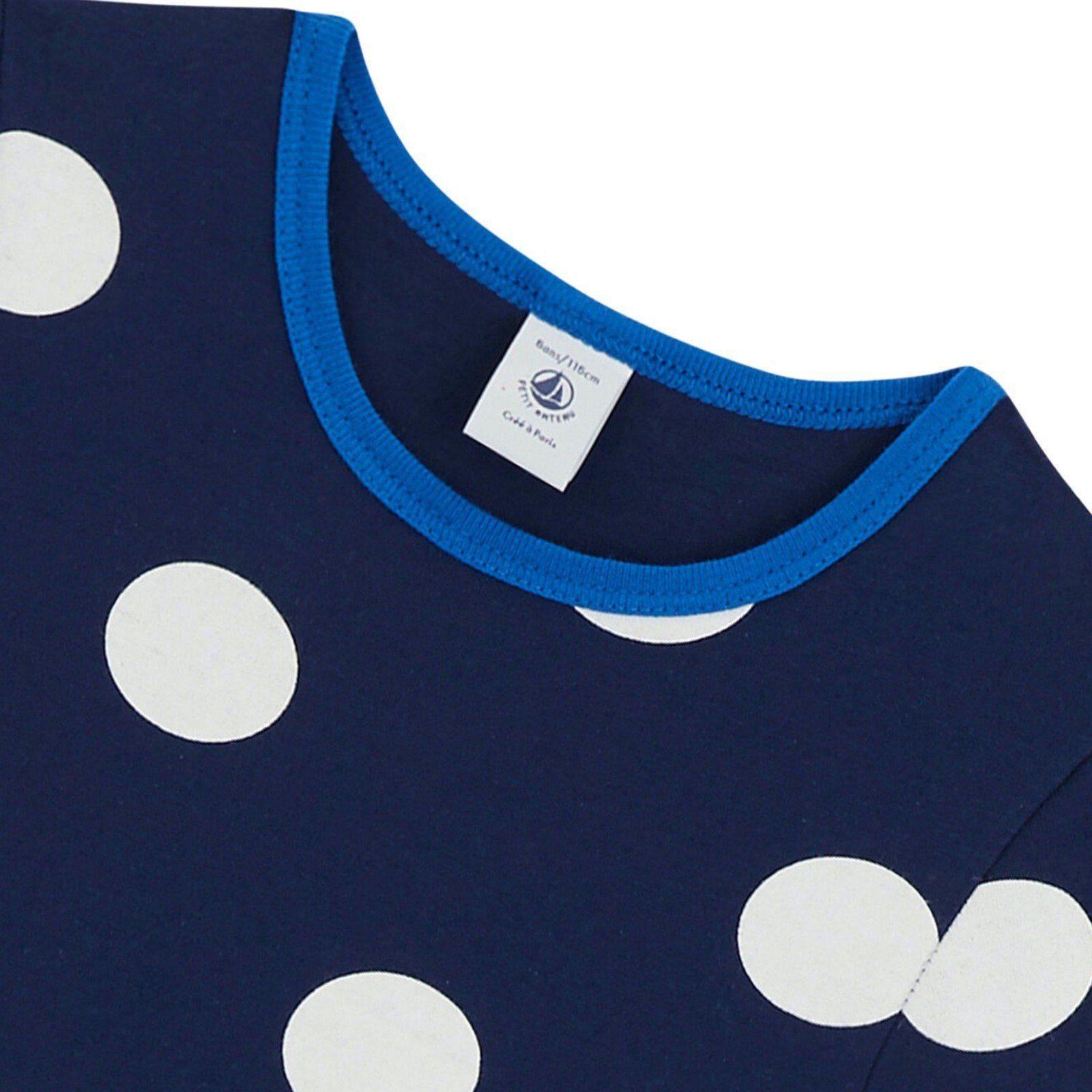 Petit Bateau Shirtkleid Petit Bateau Kleid mit Dots