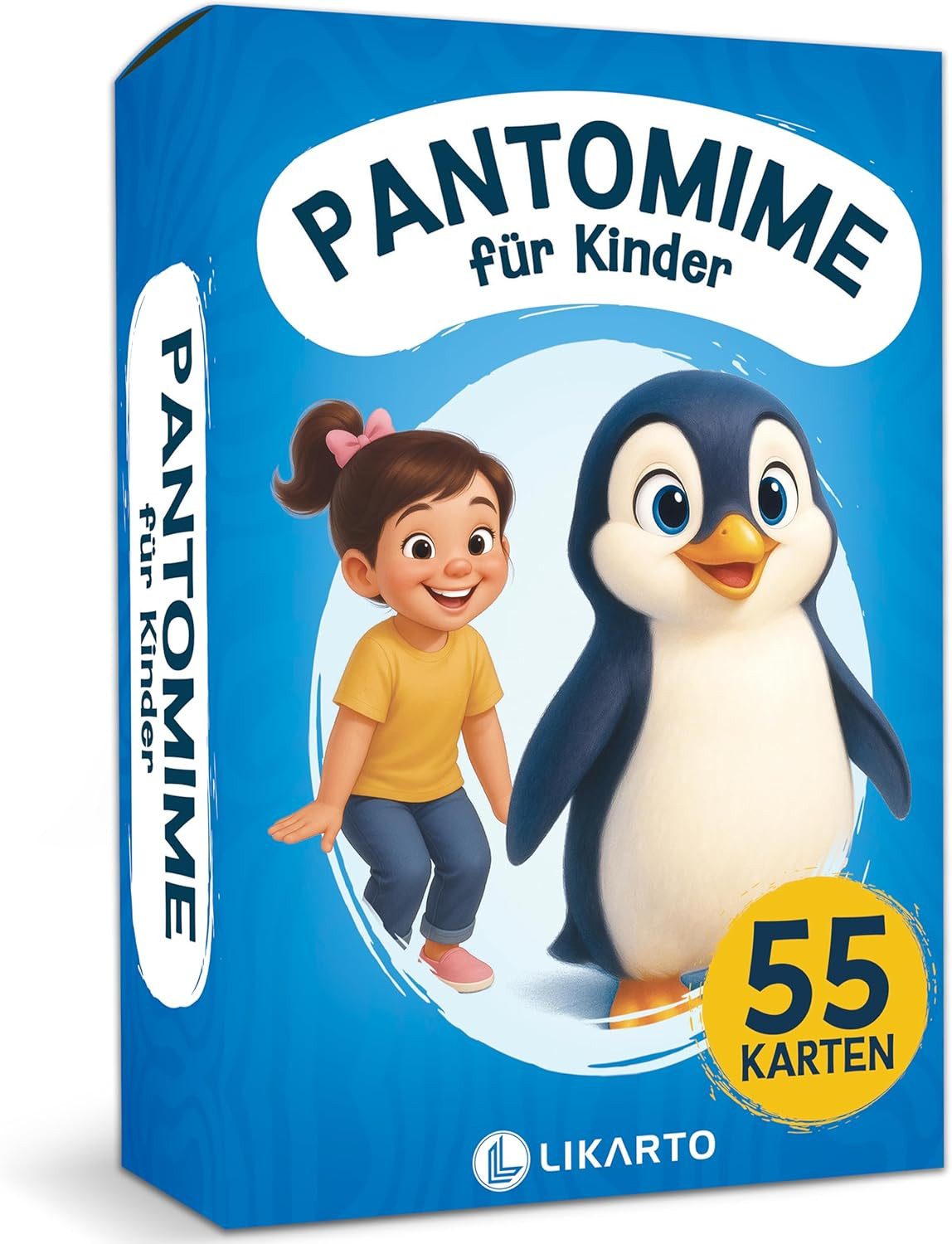 Likarto Spiel Pantomime Spiel 55 Karten