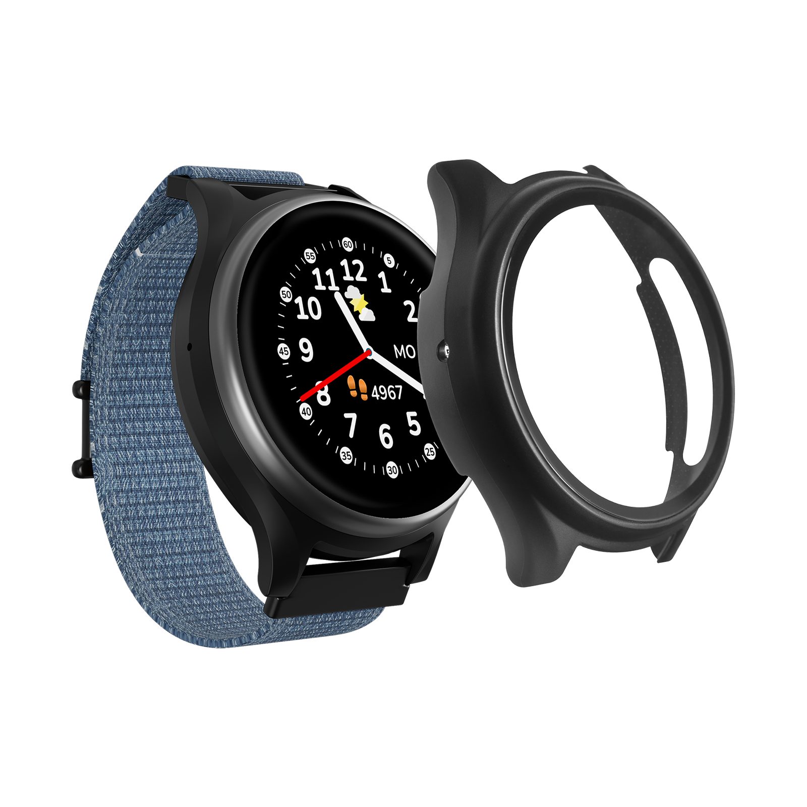 ANIO Smartwatch-Hülle Protector Case 2.0 für Anio 6, Schutzhülle, Displayschutz
