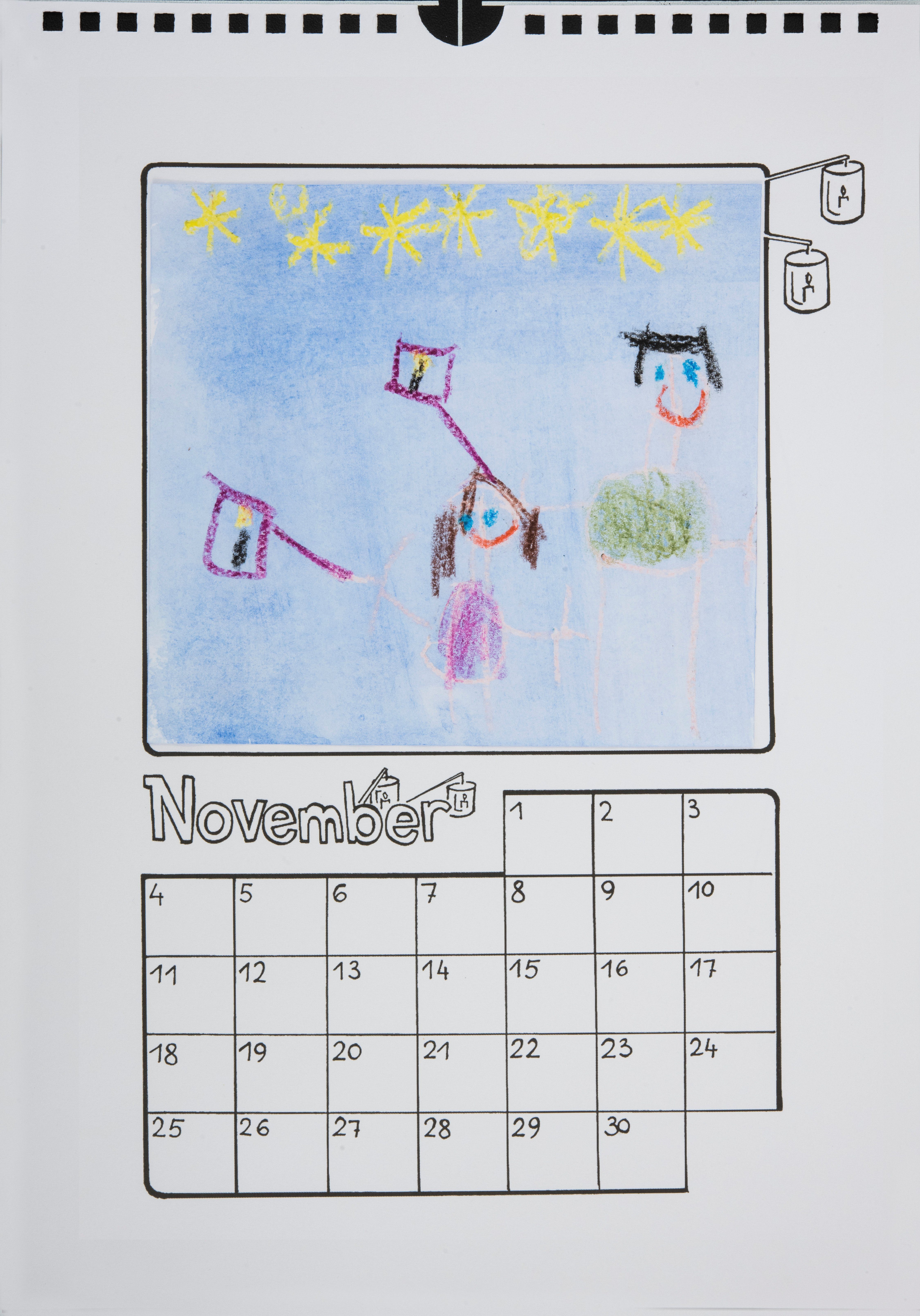 Betzold Kalender zum Selbstbasteln Bastelkalender – Kreatives Bastelset