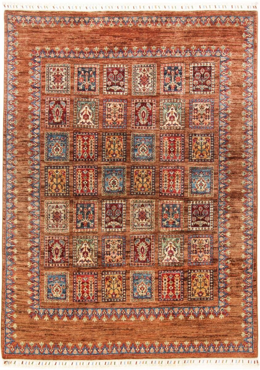 Orientteppich Arijana Bakhtiari 151x202 Handgeknüpfter Orientteppich, Nain Trading, rechteckig, Höhe: 5 mm