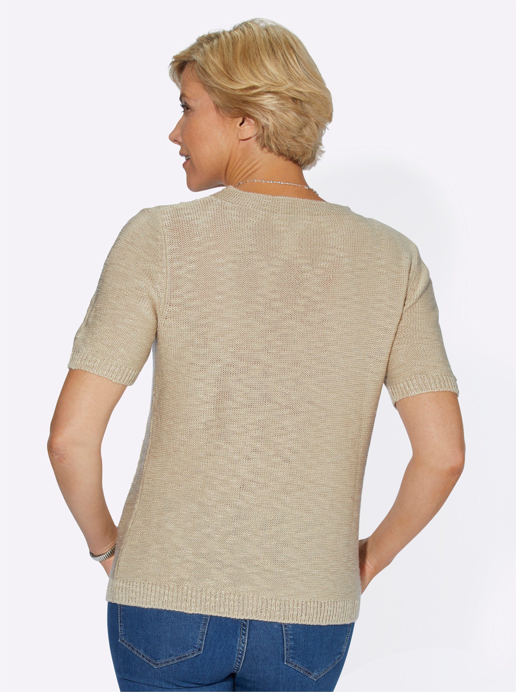Witt Strickpullover Kurzarmpullover günstig online kaufen