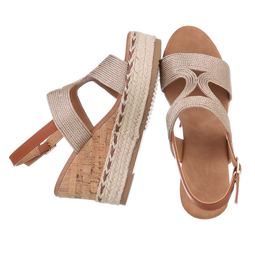 Ital-Design Modische Espadrilles mit Keilabsatz für günstig online kaufen