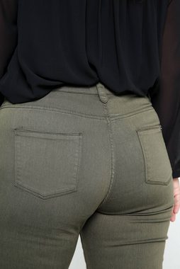 Paprika 5-Pocket-Jeans Slim-Fit-Jeans Louise L 34 Mit Stickerei (1-tlg)