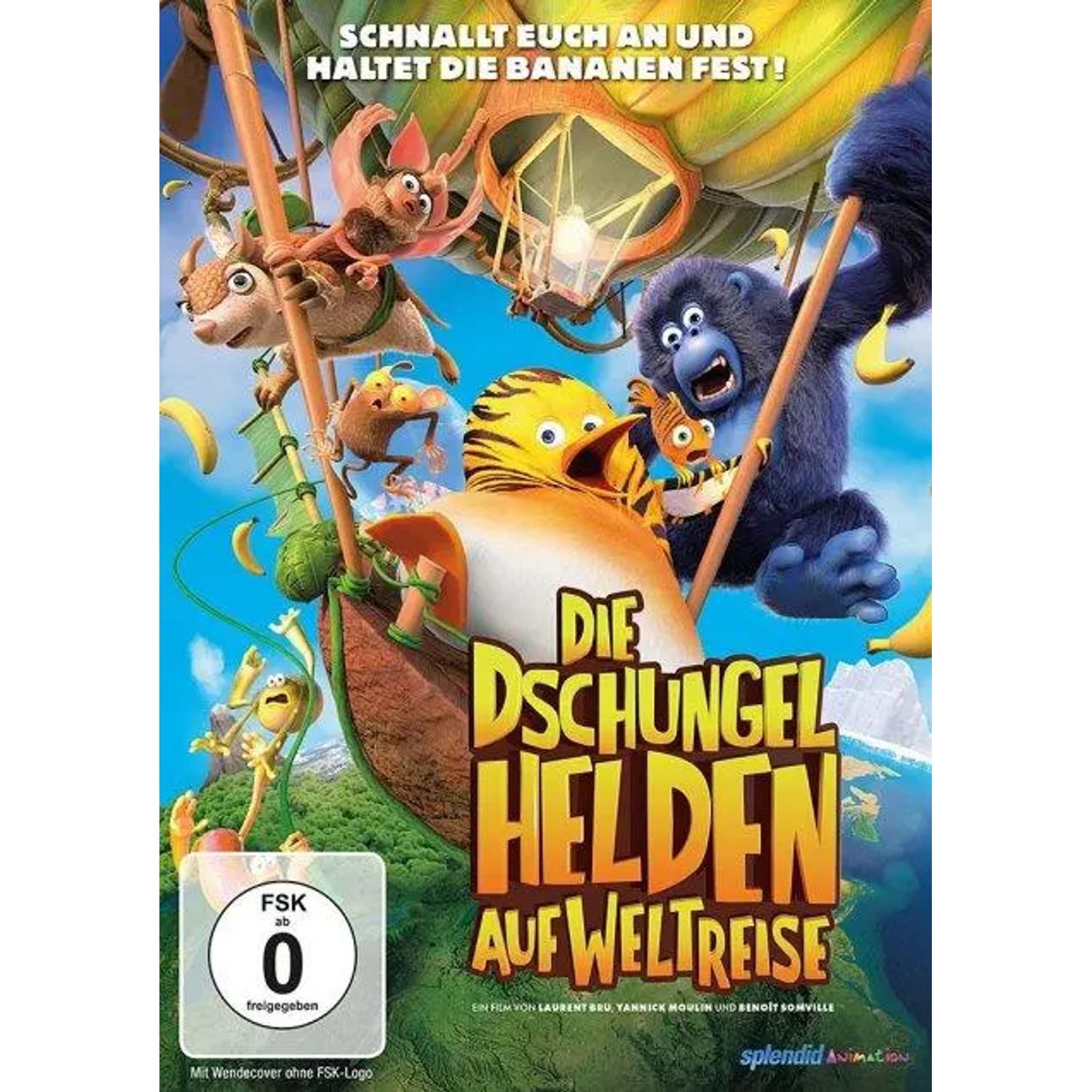 SPLENDID DVD Die Dschungelhelden auf Weltreise