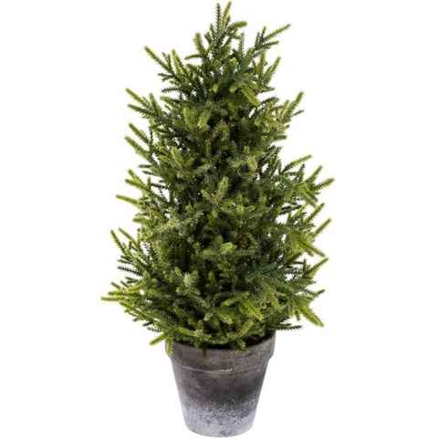 Schneider Künstlicher Weihnachtsbaum Weihnachtsdeko, künstlicher Christbaum, Tannenbaum, mit Glitter, Höhe 50 cm