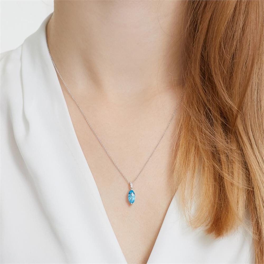 Unique Kettenanhänger Diamantanhänger ...