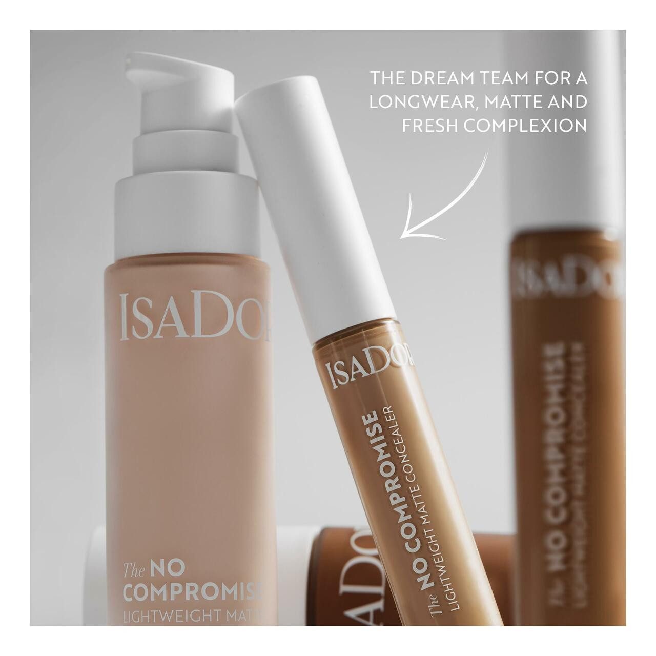 IsaDora Concealer No Compromise Matte Concealer, Alle Hauttypen