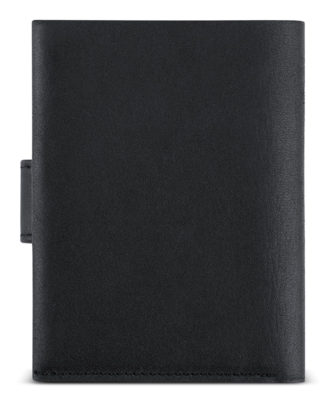 bugatti Kartenetui Mini Wallet, aus echtem Rindsleder mit RFID-Blocker Schutz